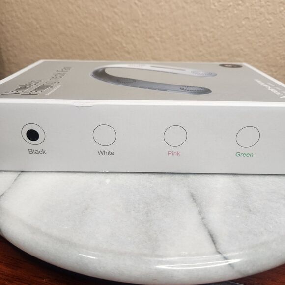 3 Speed Portable Hanging Neck Fan Neck Cooler USB Rechargeable Bladeless Black - Picture 5 of 8